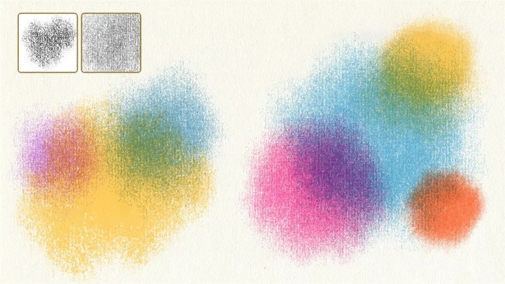 国风版画肌理笔刷 PS+Procreate